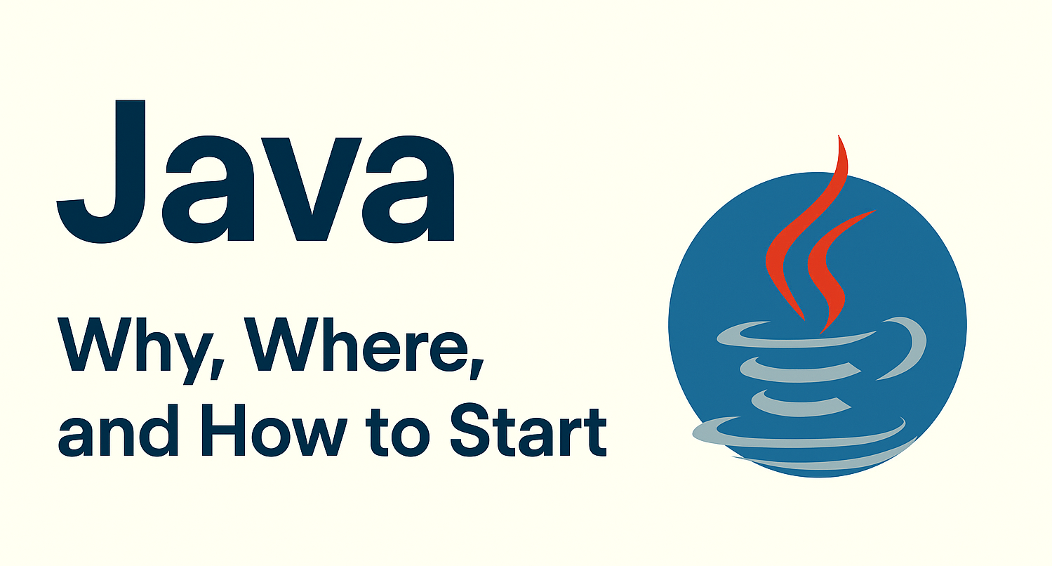 Introduction to Java: Why, Where, and How to Start